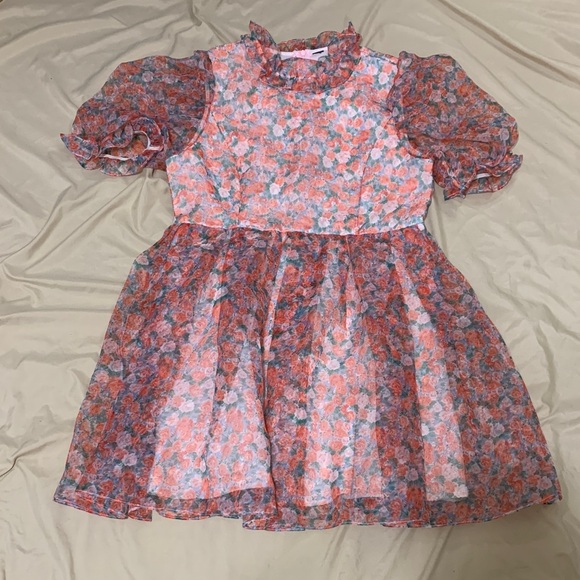 Dresses & Skirts - Floral Ruffle Mini Dress